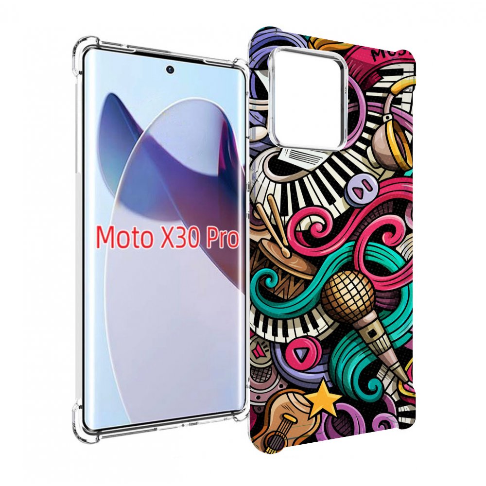 

Чехол MyPads любимая-музыка для Motorola Moto X30 Pro, Прозрачный, Tocco