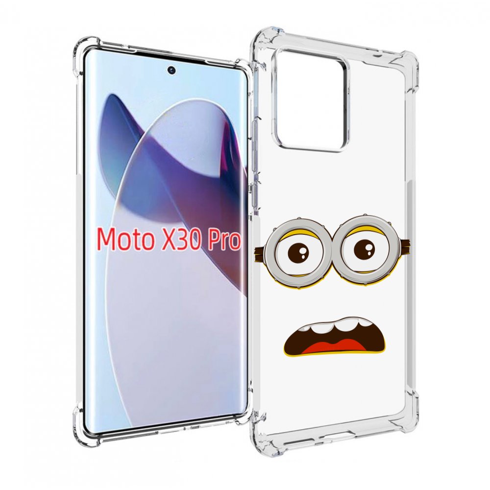 

Чехол MyPads лицо-миньона для Motorola Moto X30 Pro, Прозрачный, Tocco