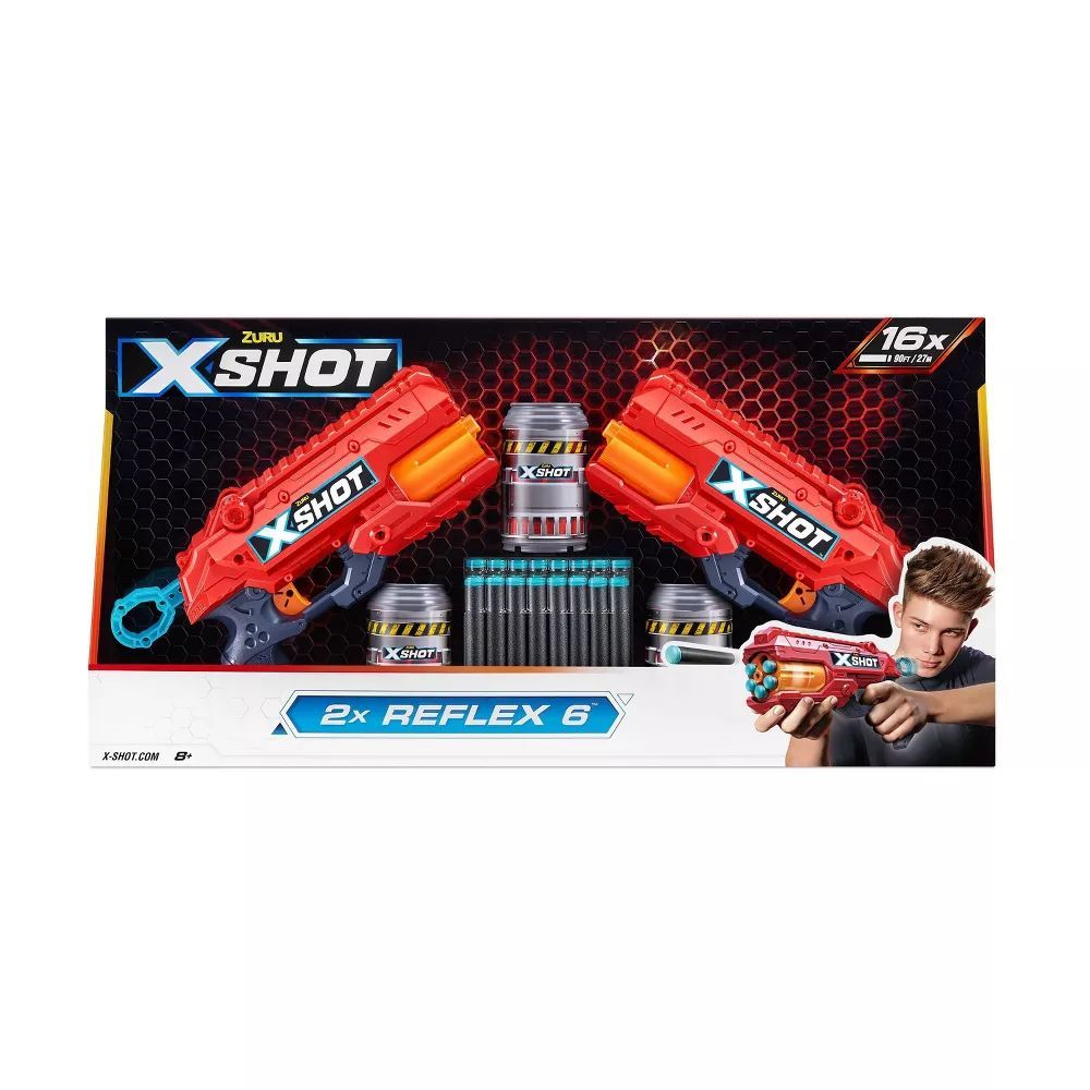 Бластер X-Shot Excel Reflex 6, 2022-S001