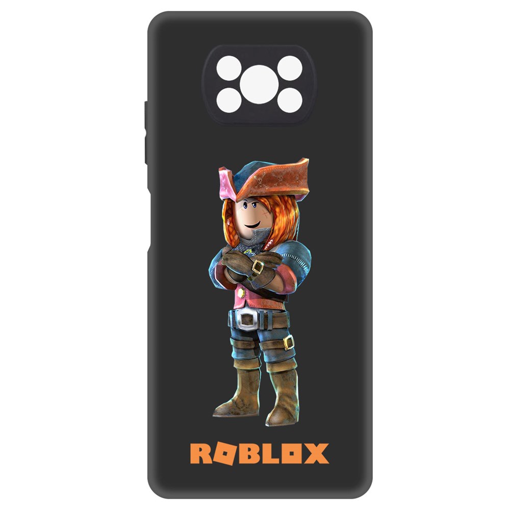 

Чехол-накладка Софт Roblox-Эзебель для Xiaomi Poco X3 Pro, Черный