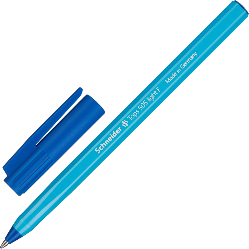 

Ручка шариковая Schneider Tops 505 F Light М 0,5 мм синий 150523, (10шт.)