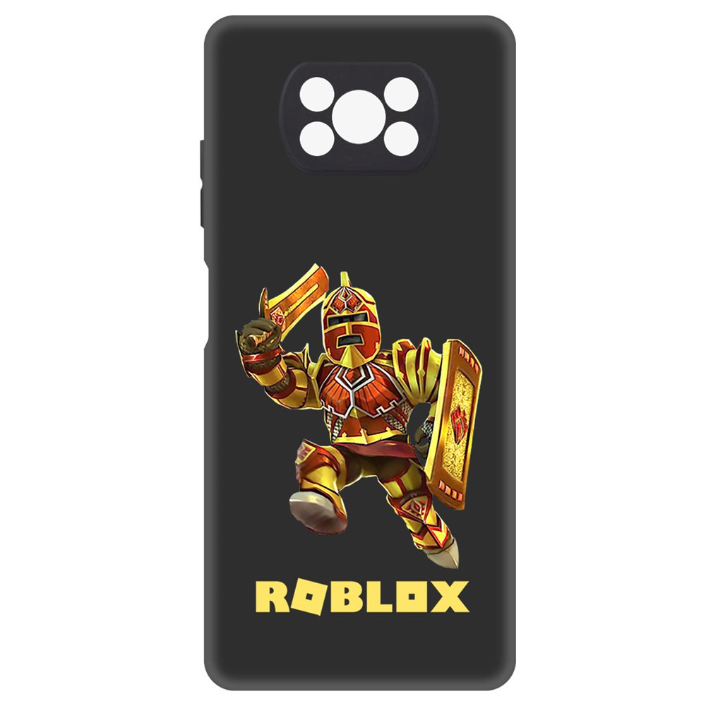 

Чехол-накладка Софт Roblox-Рэдклифф для Xiaomi Poco X3 Pro, Черный
