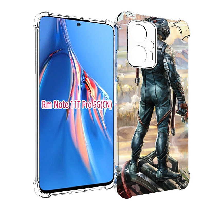 

Чехол MyPads the-outer-worlds для Xiaomi Redmi Note 11T Pro / 11T Pro Plus / Poco X4 GT..., Прозрачный, Tocco
