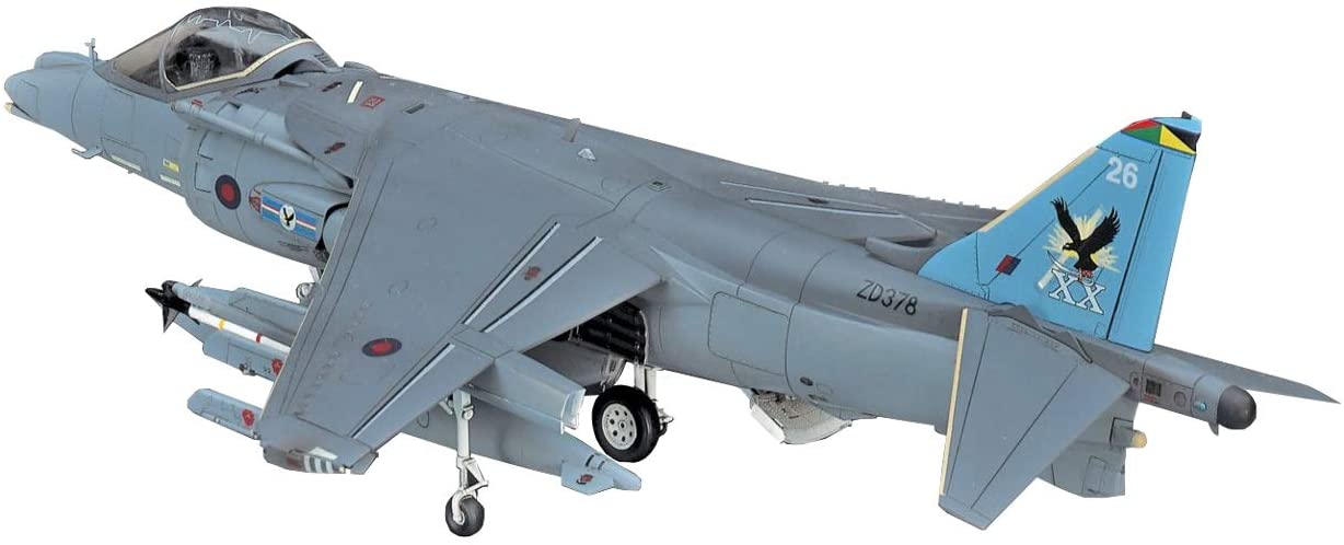 

Сборная модель Hasegawa Harrier Gr Mk.7 Royal Air Force 07236