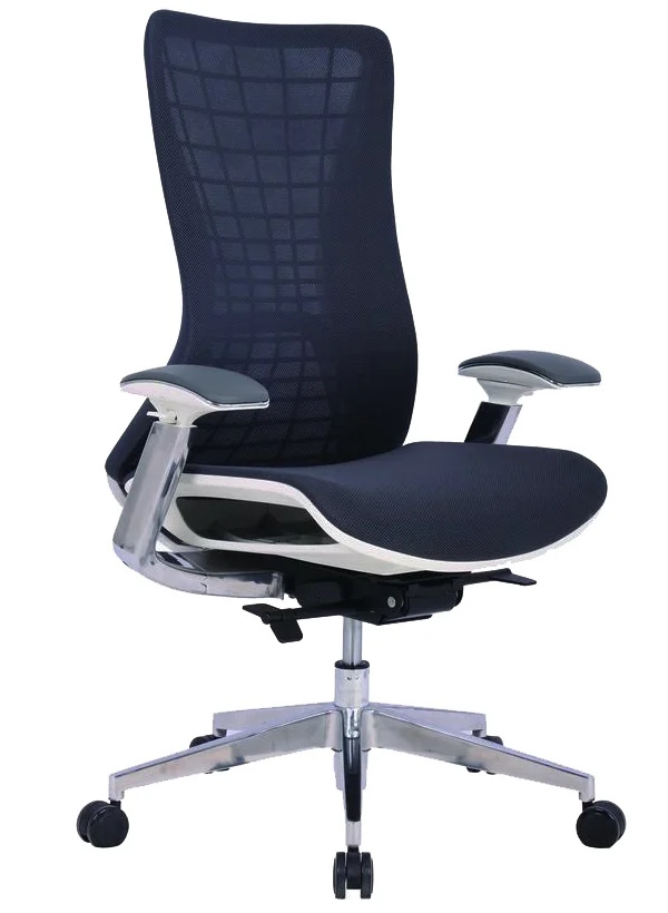 Кресло BN_Hg_EChair-571 TTW сетка черная, хром