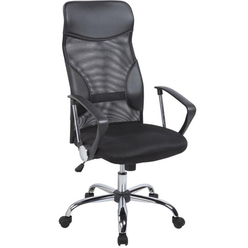 фото Кресло bn_dt_руководителя echair-506 tpu net к/з черный, сетка, nobrand