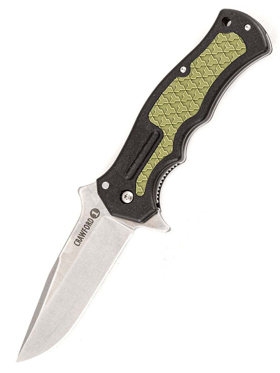 Туристический нож Cold Steel Crawford Model 1, green/black