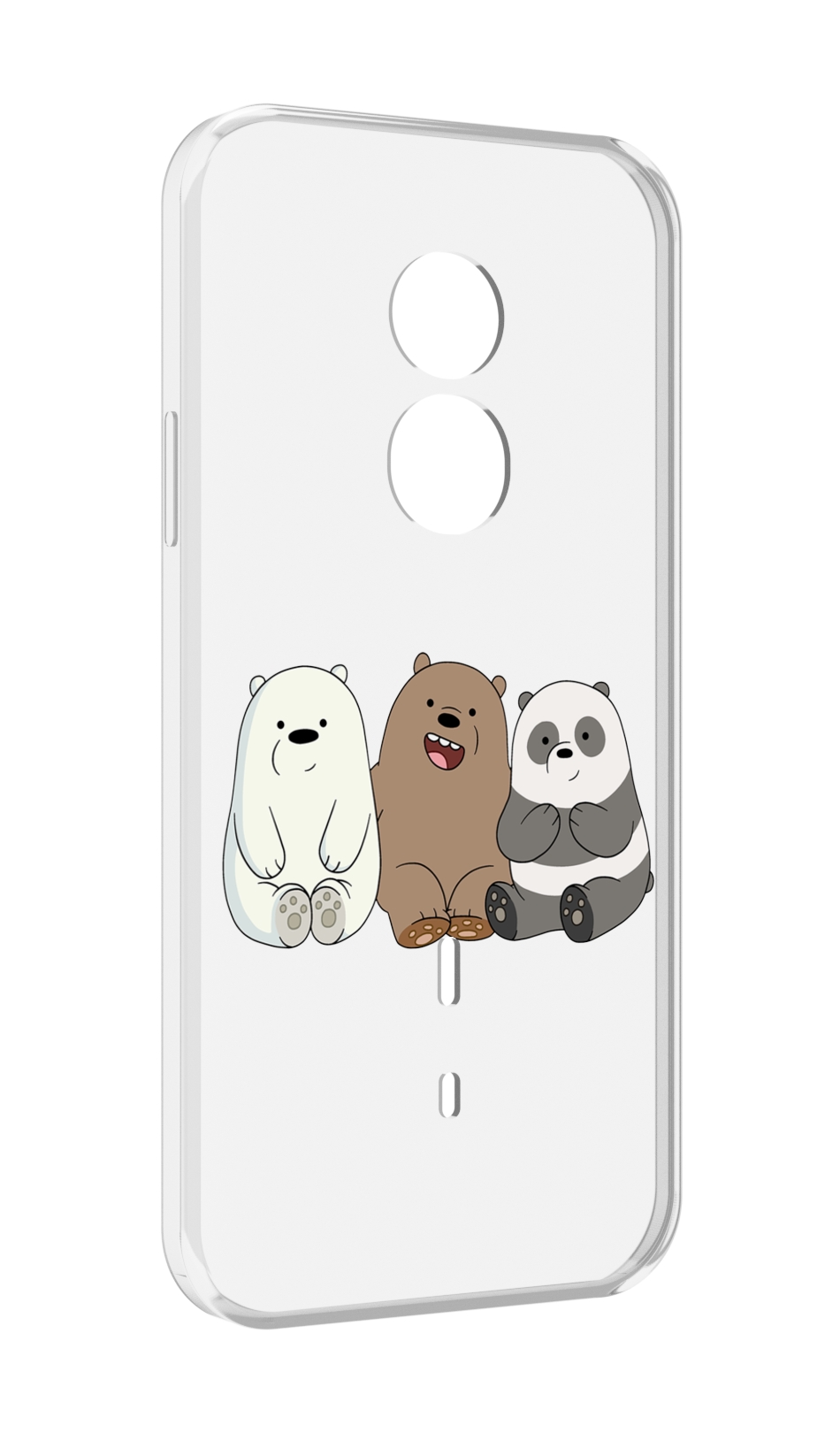 

Чехол MyPads панды детский для Doogee S51, Прозрачный, Tocco