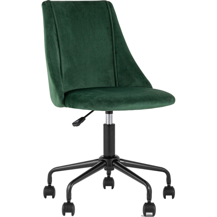 фото Стул офисный сиана, велюр зеленый stool group