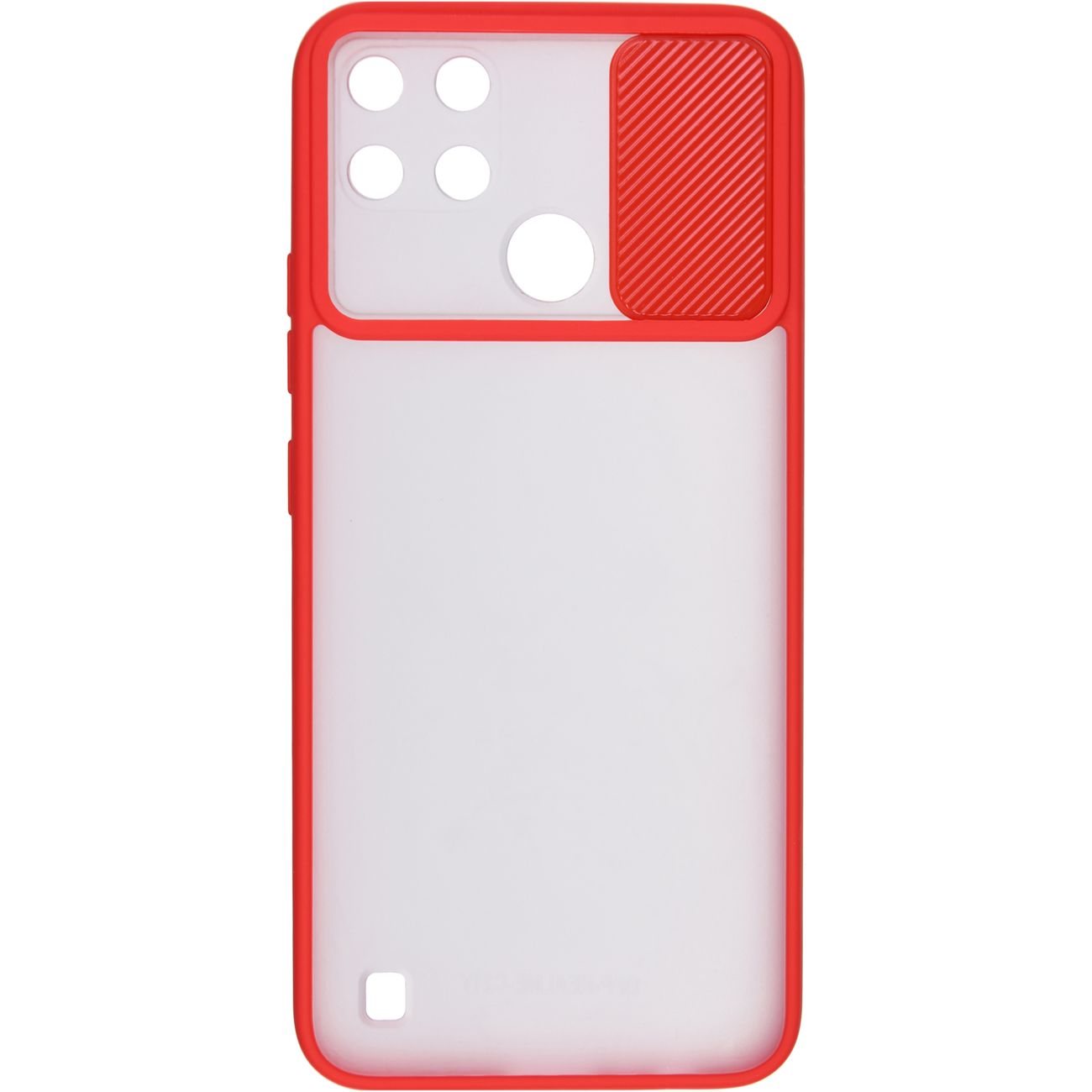 фото Чехол carmega realme c21y camera red (car-sc-rlm21cmrd)