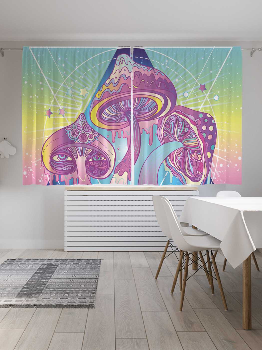 

Классические шторы JoyArty "Волшебный уровень", серия Oxford DeLux, 2 полотна 145x180 см, Волшебный уровень