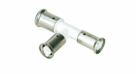 

Пресс Тройник HENCO 20 х 20 х 16, ПВДФ (белая)