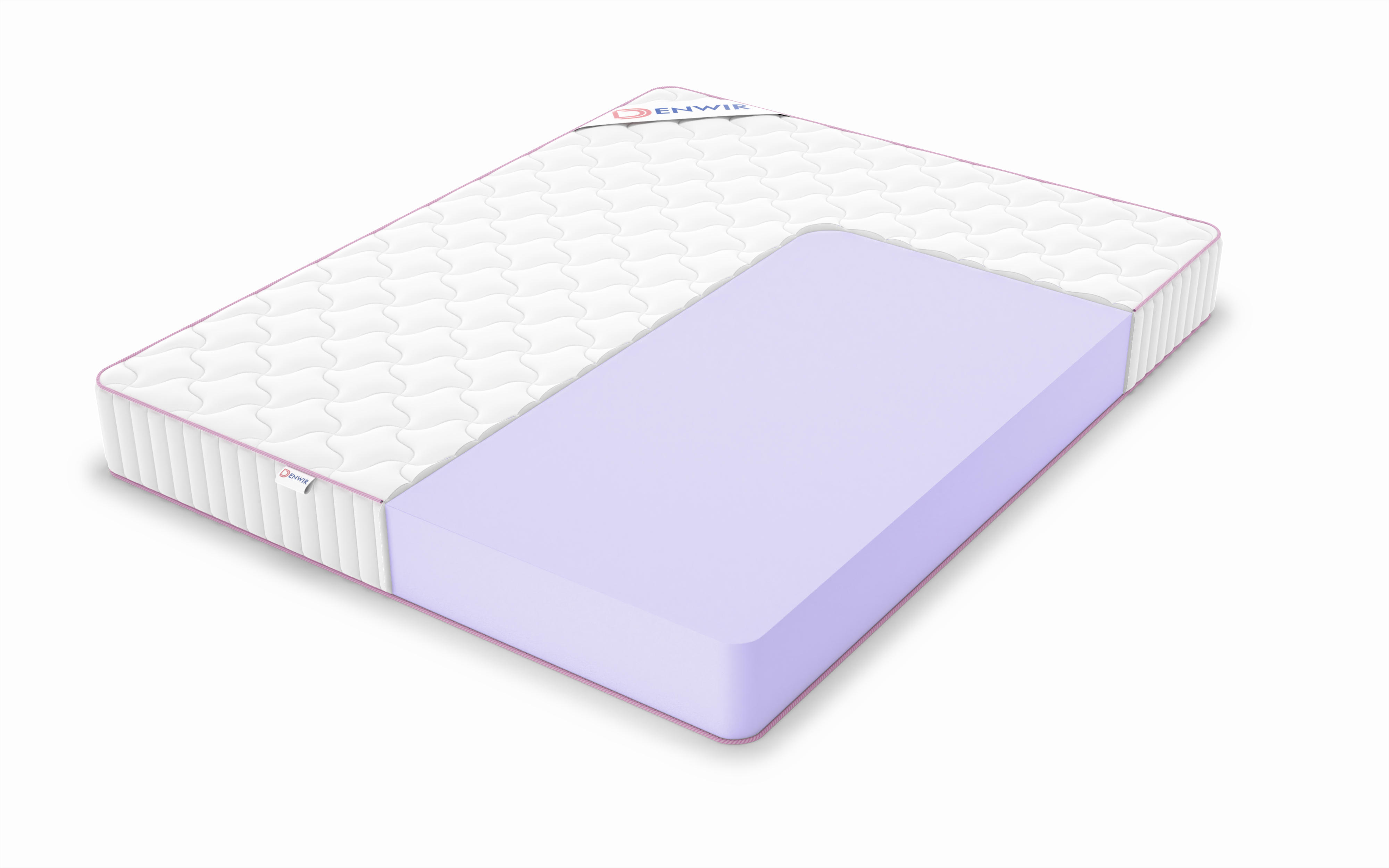 

Матрас беспружинный Denwir MEGA FOAM 20 155х186, 21 см, Белый, MEGA FOAM 20