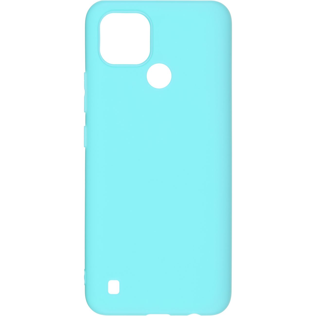 фото Чехол carmega realme c21y candy sky blue (car-sc-rlm21ycnsbl)