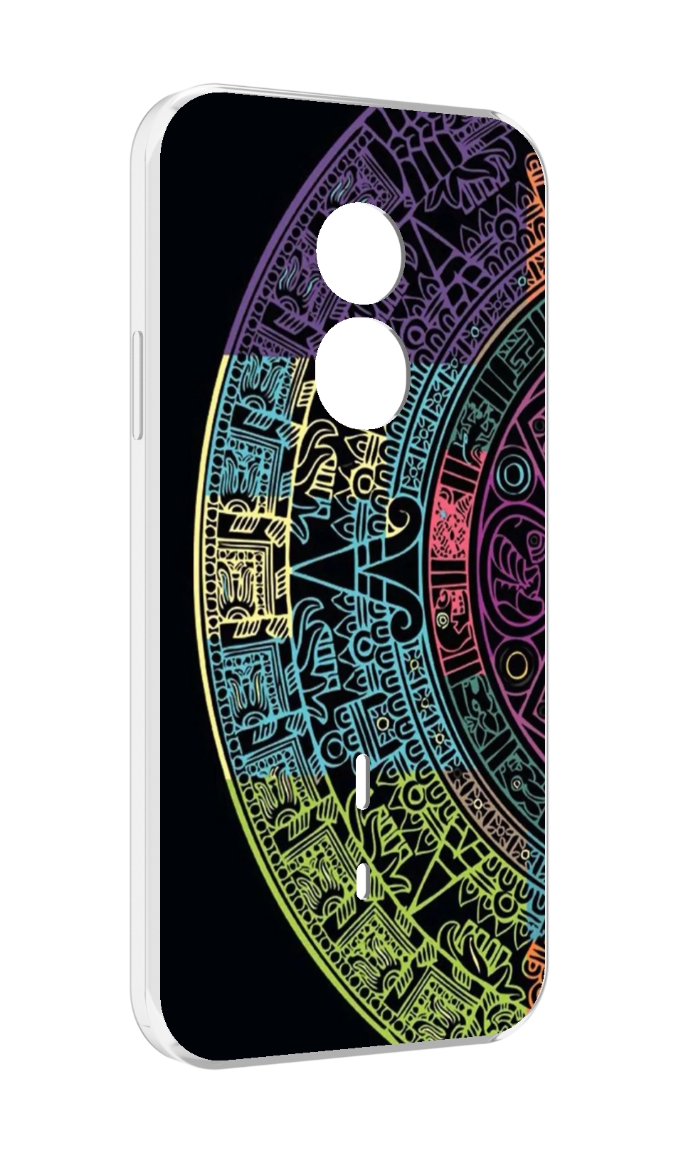 

Чехол MyPads орнамент полукруга для Doogee S51, Прозрачный, Tocco