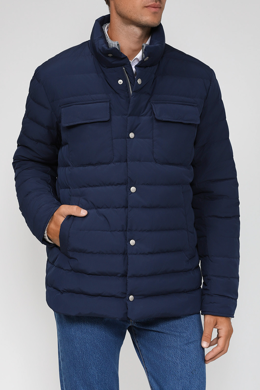 

Куртка мужская D.Molina DM23089287-005 синяя 50 RU, Синий, DM23089287-005