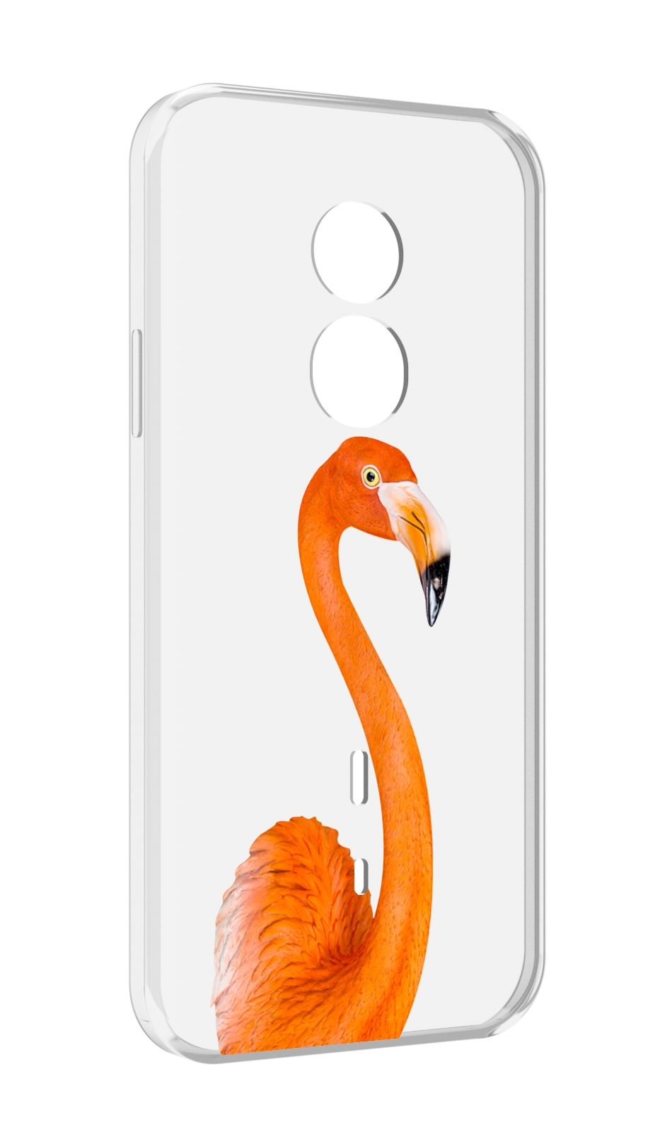

Чехол MyPads оранжевый-фламинго для Doogee S51, Прозрачный, Tocco