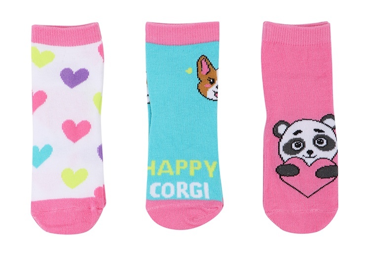 

Носки детские Daniele Patrici A82784, розовый- зеленый- белый, 6-8, 236470