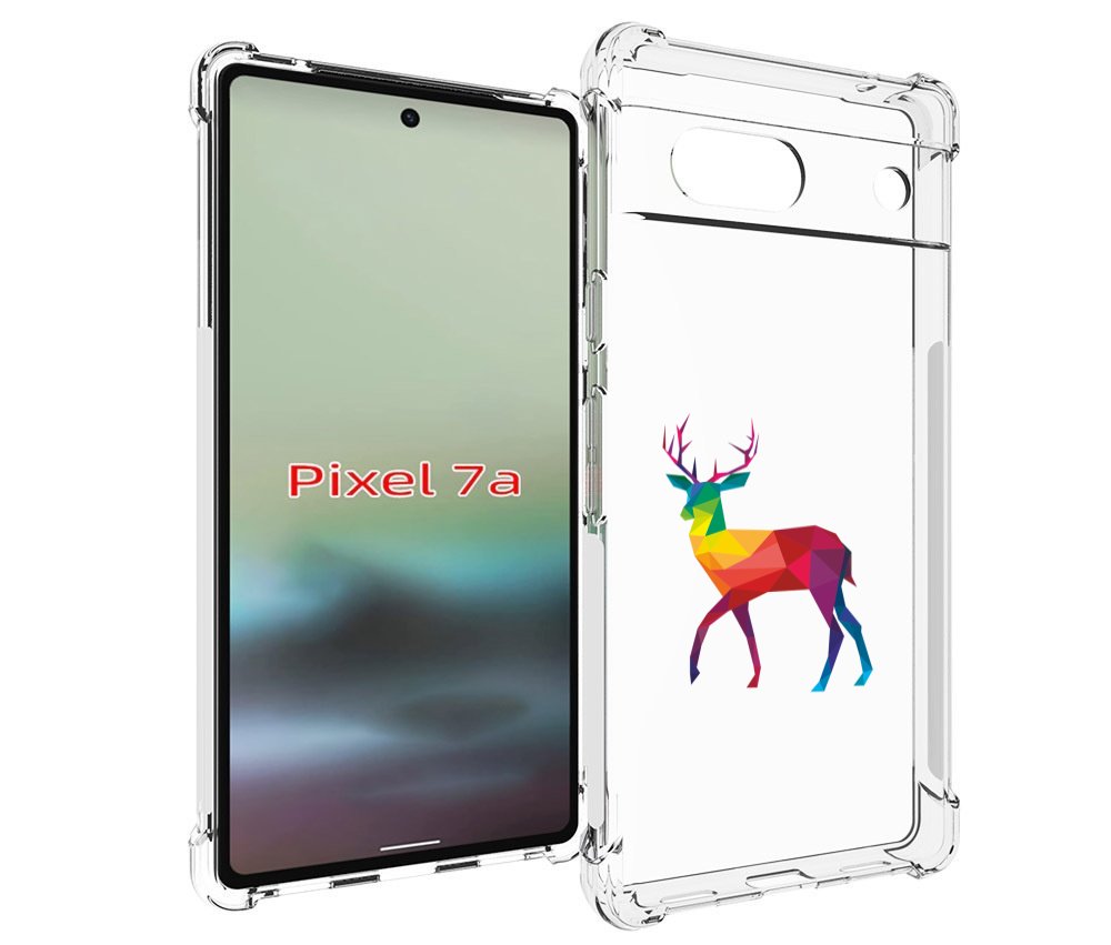 

Чехол MyPads геометрический олень для Google Pixel 7A, Tocco