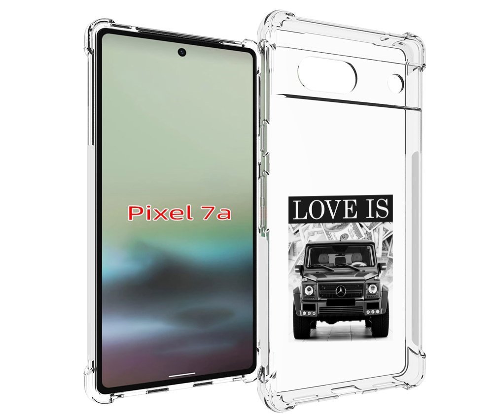 

Чехол MyPads гелик для Google Pixel 7A, Tocco