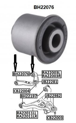 

Сайлентблок Jikiu BH22076