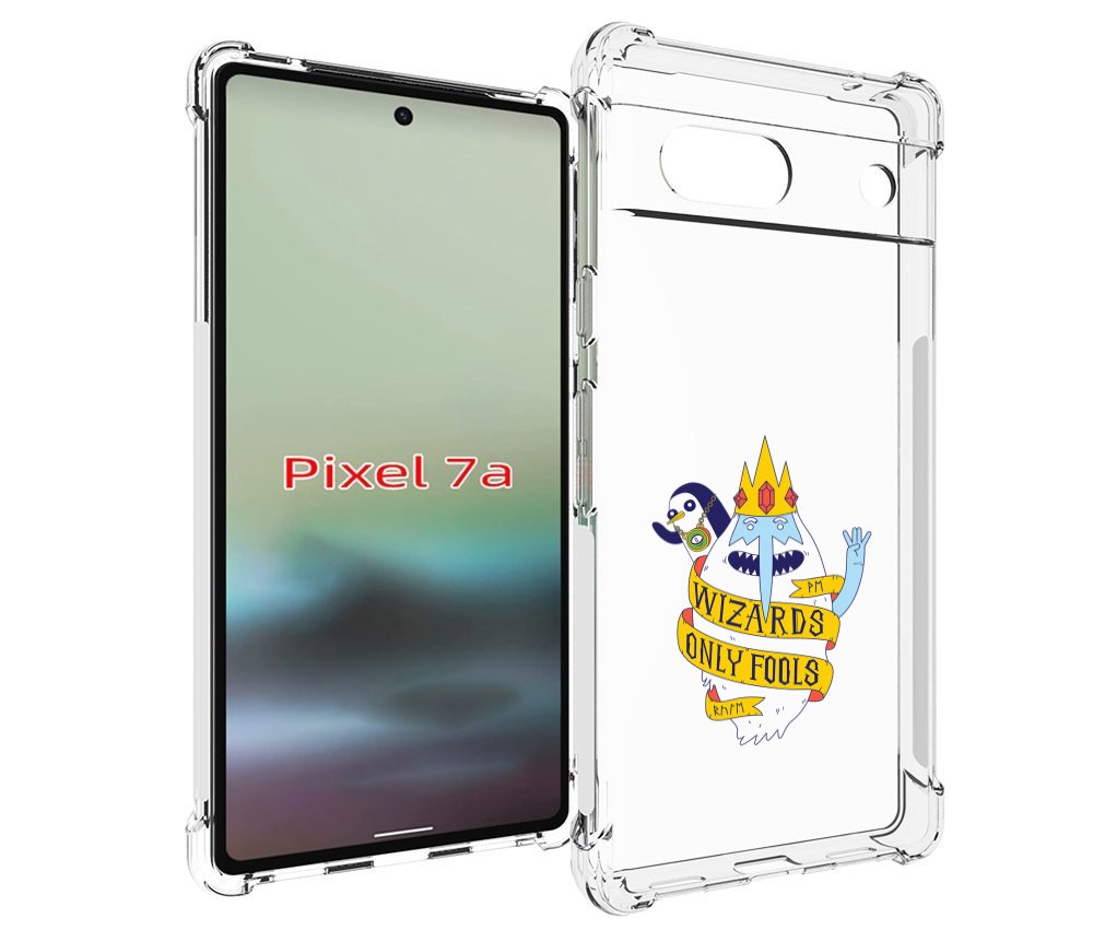 

Чехол MyPads время приключений снежный король для Google Pixel 7A, Tocco