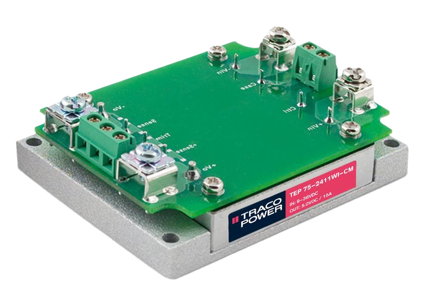 

Преобразователь AC-DC сетевой TRACO POWER TEP 100-2411 100 Watt;18-36 VDC;5 VDC / 20 A;2:1