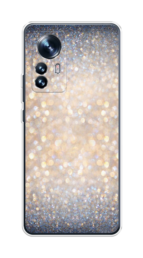 

Чехол на Xiaomi 12 "Мерцание рисунок", Желтый;серый, 312950-1
