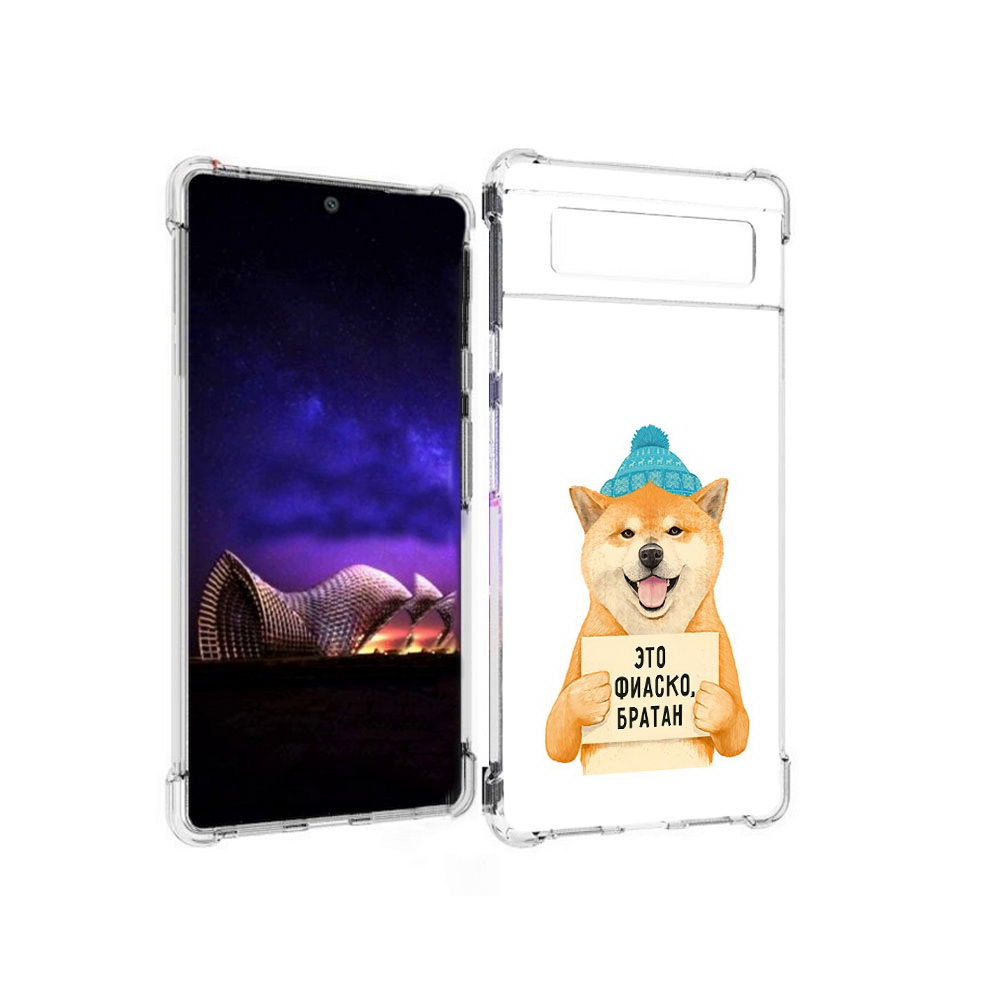

Чехол MyPads Tocco для Google Pixel 6 фиаско, Прозрачный, Tocco