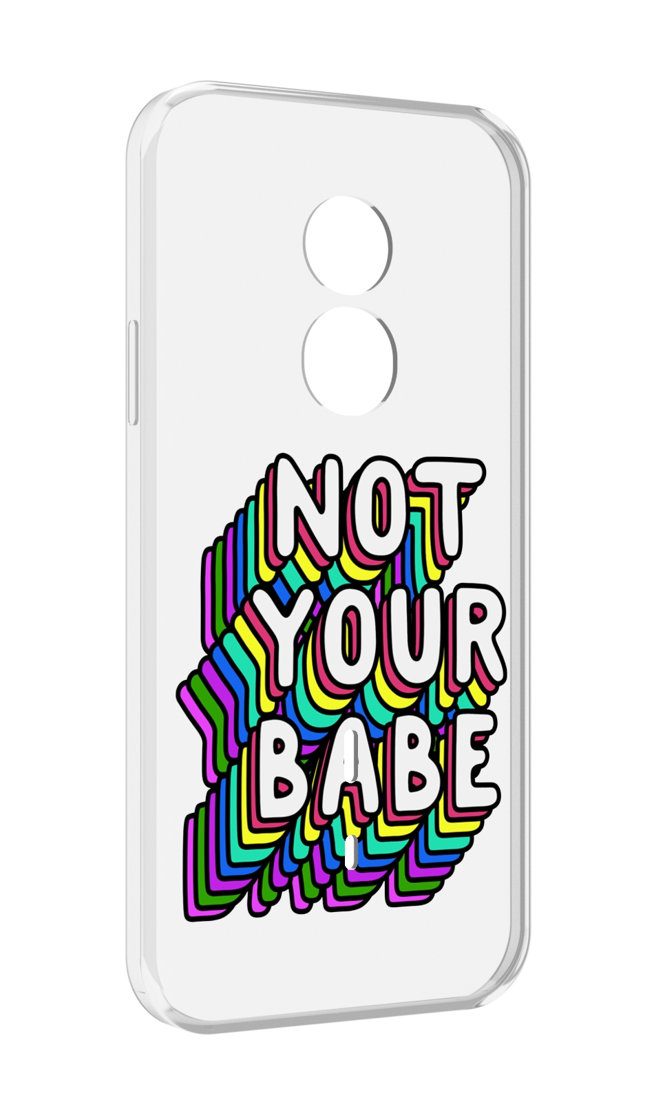 

Чехол MyPads не-твоя-девочка для Doogee S51, Прозрачный, Tocco