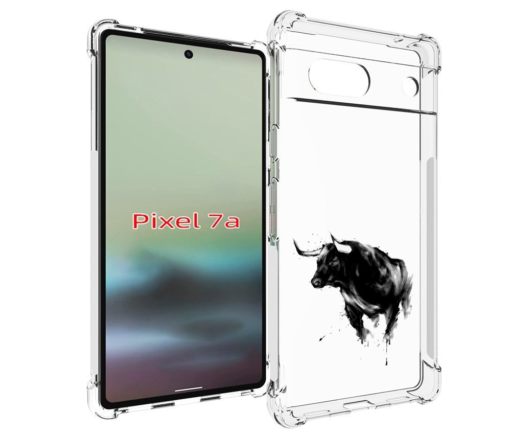 

Чехол MyPads бык для Google Pixel 7A, Tocco