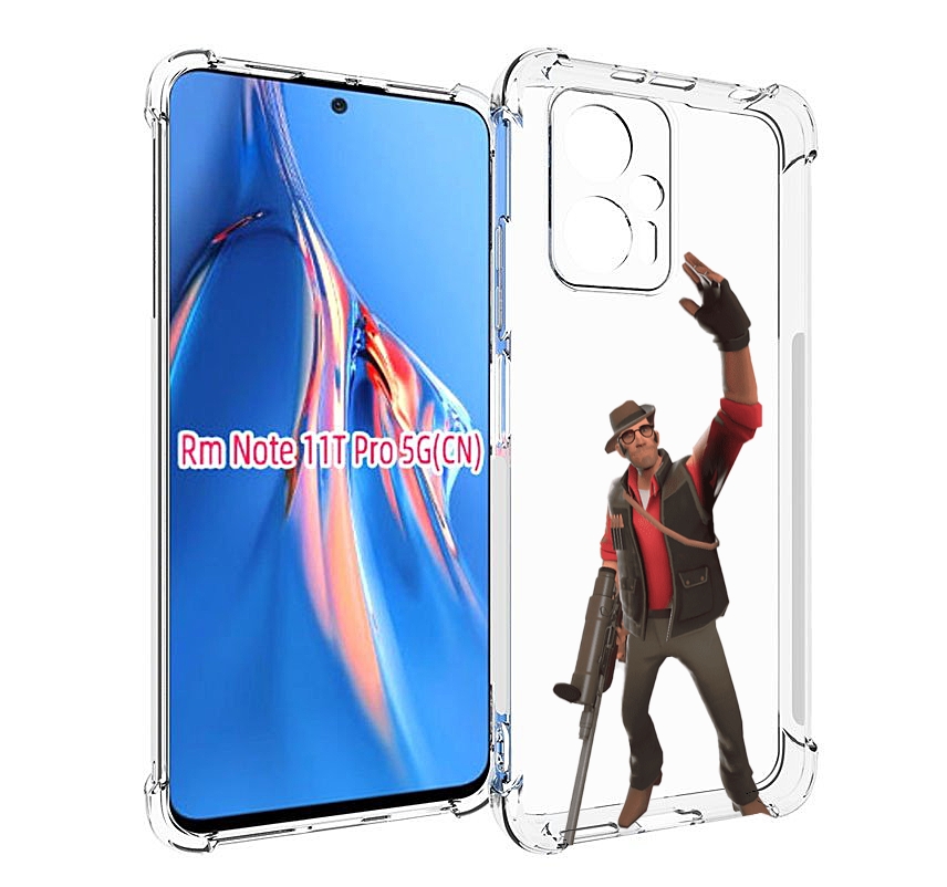 

Чехол MyPads team-fortress-2 для Xiaomi Redmi Note 11T Pro / 11T Pro Plus / Poco X4 GT ..., Прозрачный, Tocco