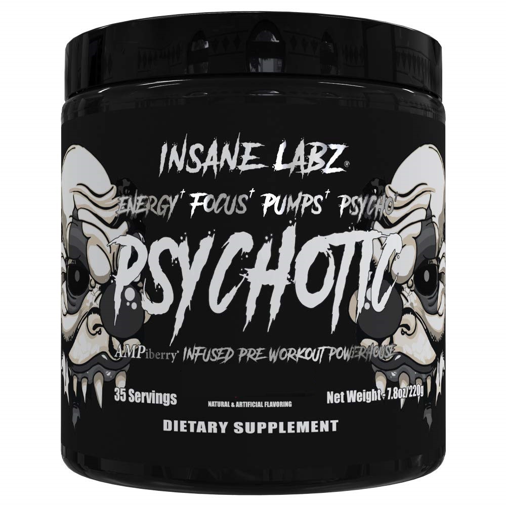 

Предтренировочные комплексы Insane Labz Psychotic Black 220 г ежевика