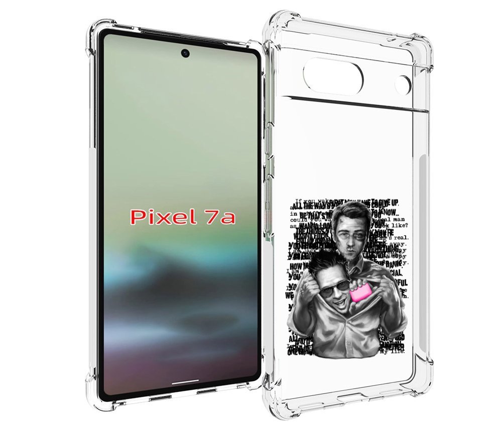 

Чехол MyPads бойцовский клуб для Google Pixel 7A, Tocco