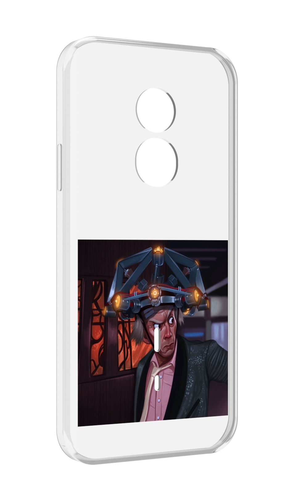 

Чехол MyPads назад-в-будущее для Doogee S51, Прозрачный, Tocco
