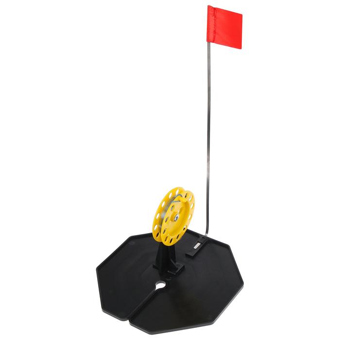 

Жерлица оснащенная «Тонар», d=210 мм, катушка d=85 мм ЖЗО-03, Желтый;красный;черный
