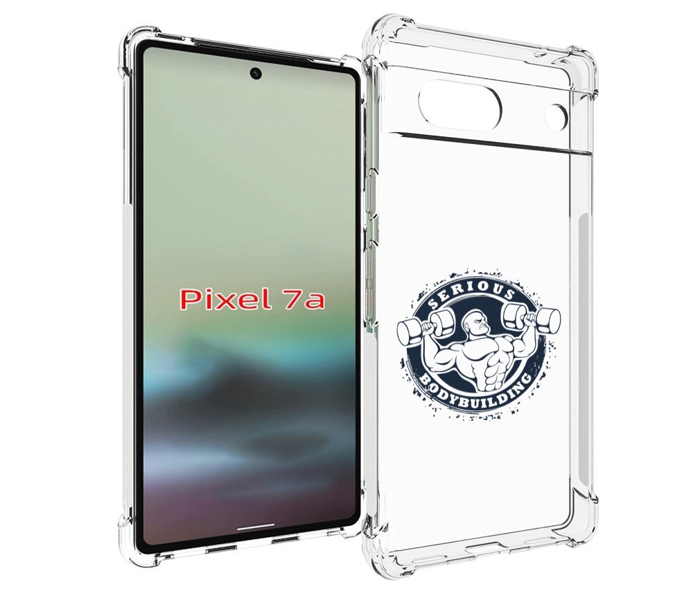

Чехол MyPads бодибилдинг воля к победе для Google Pixel 7A, Tocco