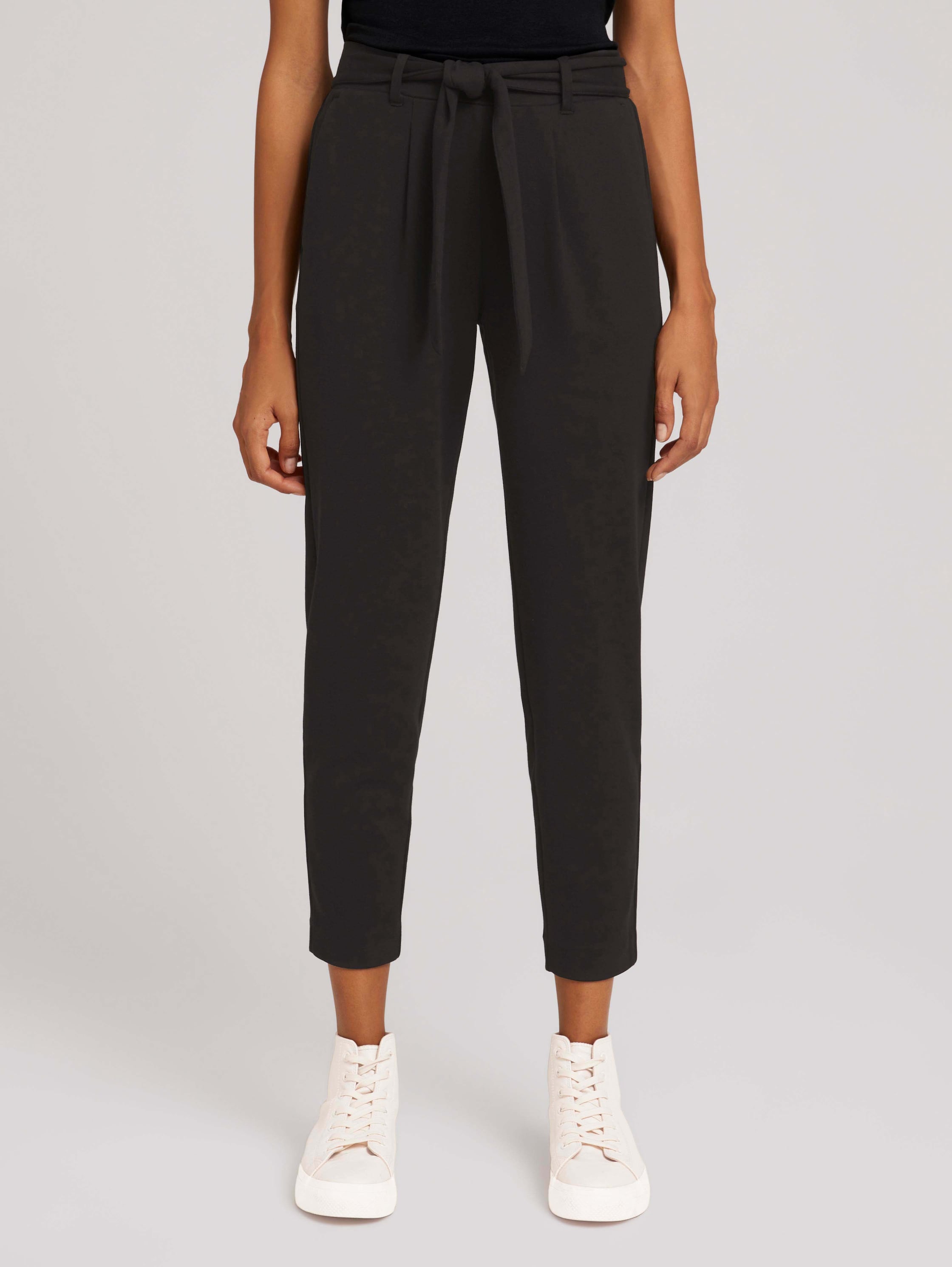 

Брюки женские TOM TAILOR 1028785 черные 40/28, 1028785