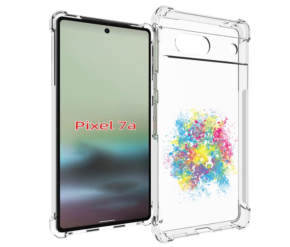 

Чехол MyPads акварель абстракция для Google Pixel 7A, Tocco