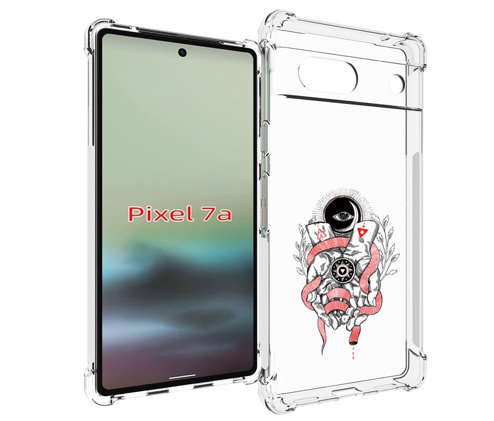 

Чехол MyPads абстрация связанные руки для Google Pixel 7A, Tocco