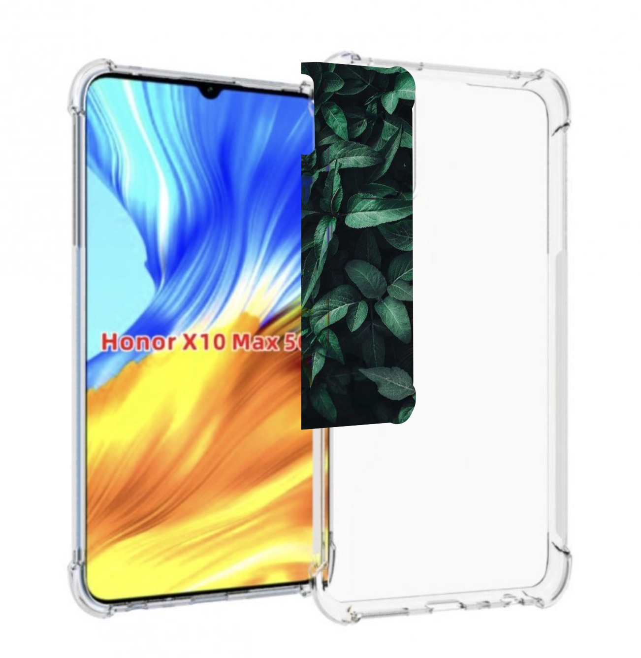 

Чехол MyPads котенок в листьях для Honor X10 Max, Прозрачный, Tocco