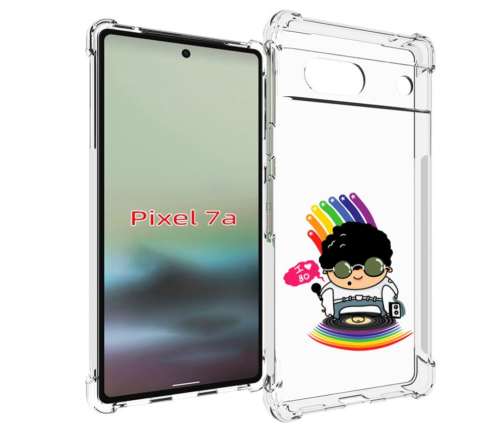 

Чехол MyPads Я люблю 80-е для Google Pixel 7A, Tocco