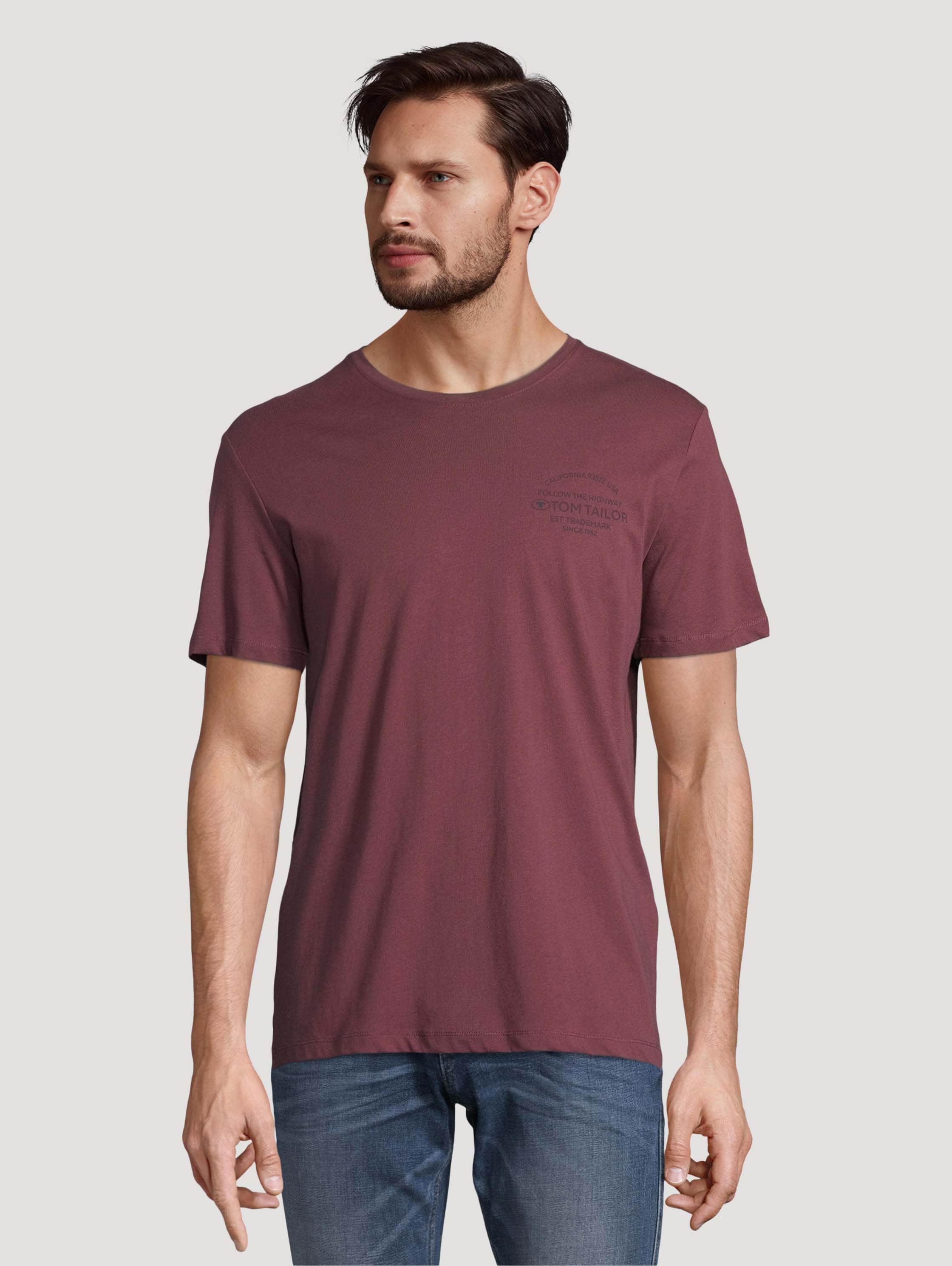 

Футболка мужская TOM TAILOR 1031885 красная S, 1031885