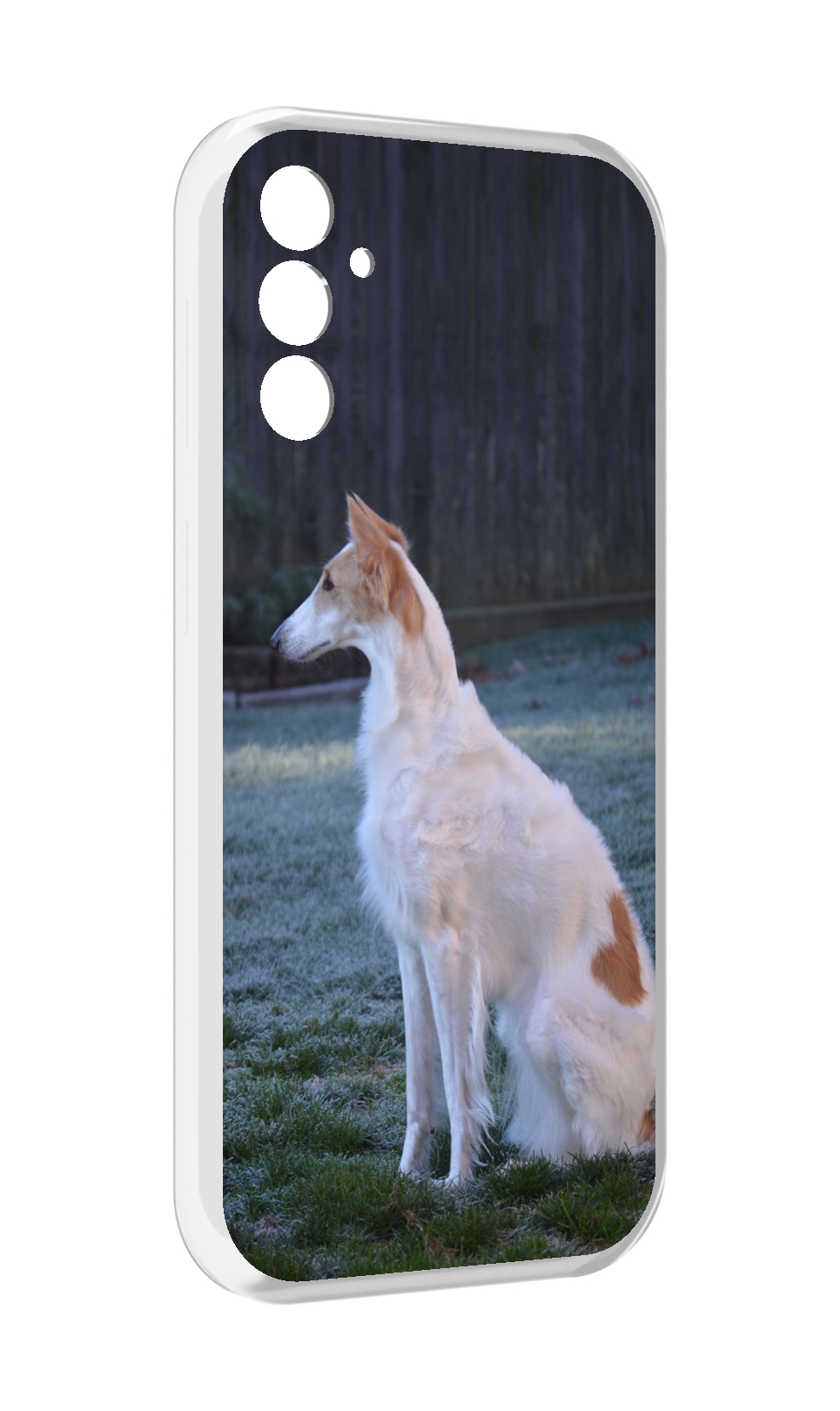 

Чехол MyPads русская псовая борзая для Samsung Galaxy M13, Прозрачный, Tocco
