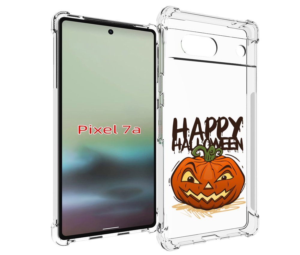 

Чехол MyPads Хэллоуин счастливый для Google Pixel 7A, Tocco