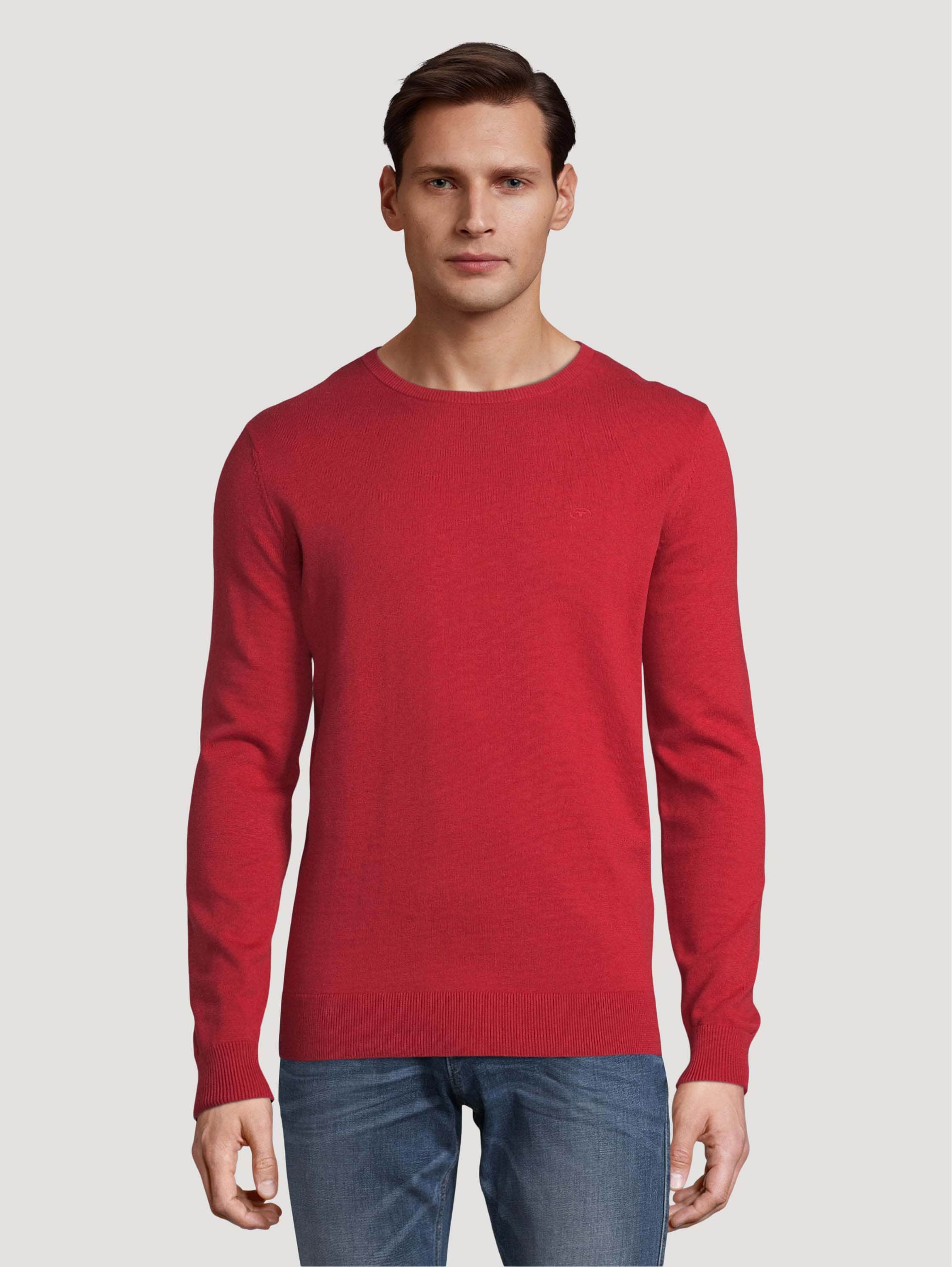 

Джемпер мужской TOM TAILOR 1031899 красный XL, 1031899
