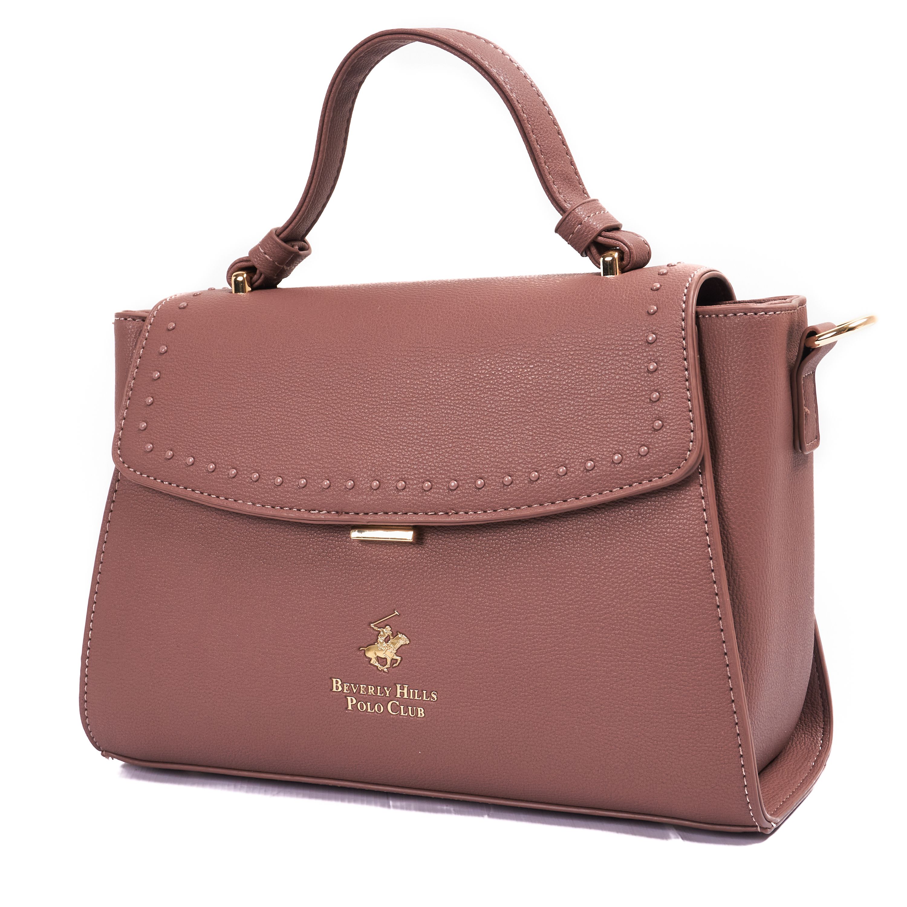

Сумка женская Beverly Hills Polo Club BH-3083, лиловый, Розовый, BH-3083