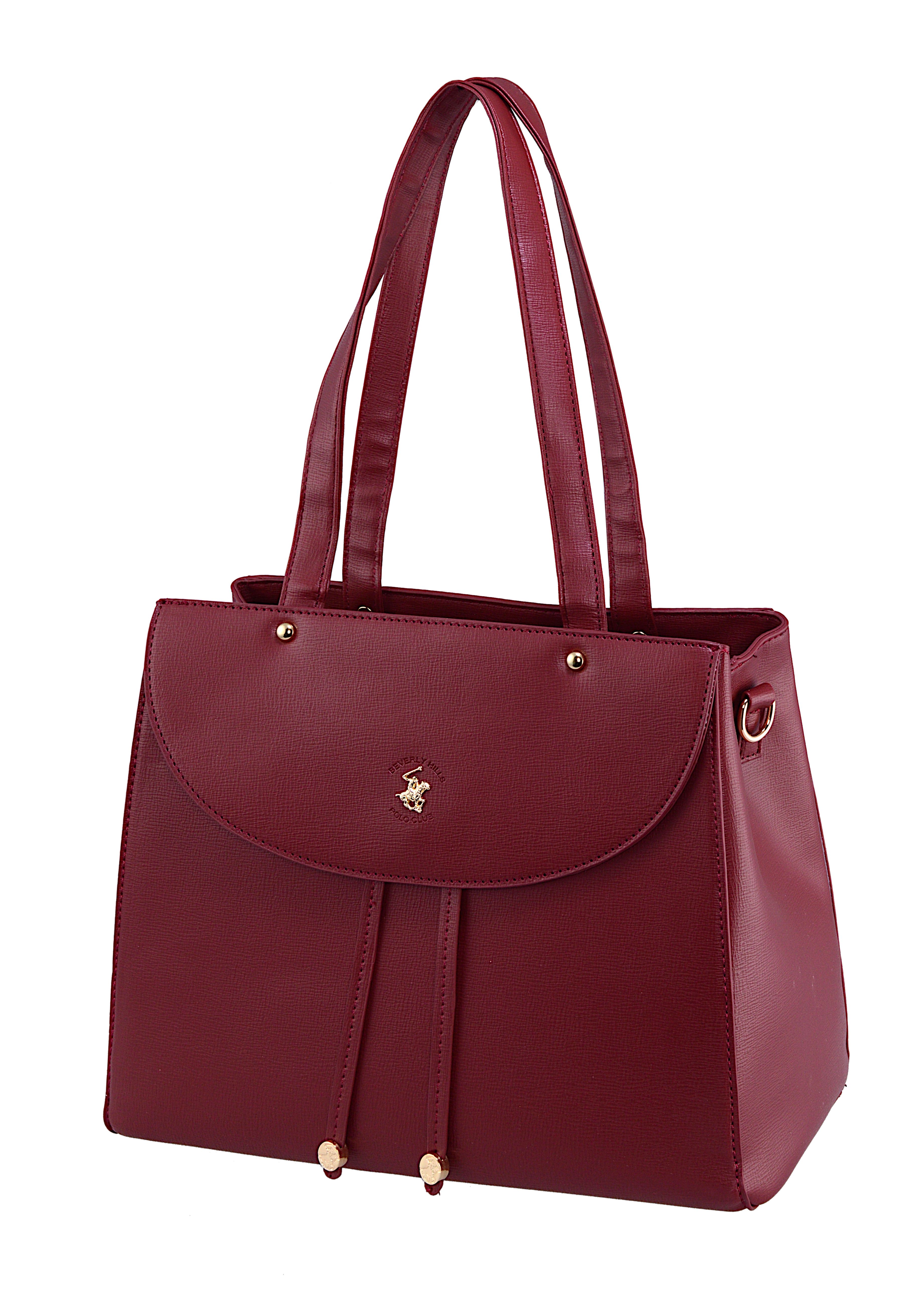 

Сумка женская Beverly Hills Polo Club BH-3010, бордовый, BH-3010