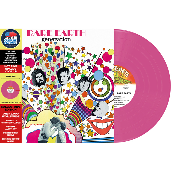 

Rare Earth / Generation (Coloured Vinyl)(LP)