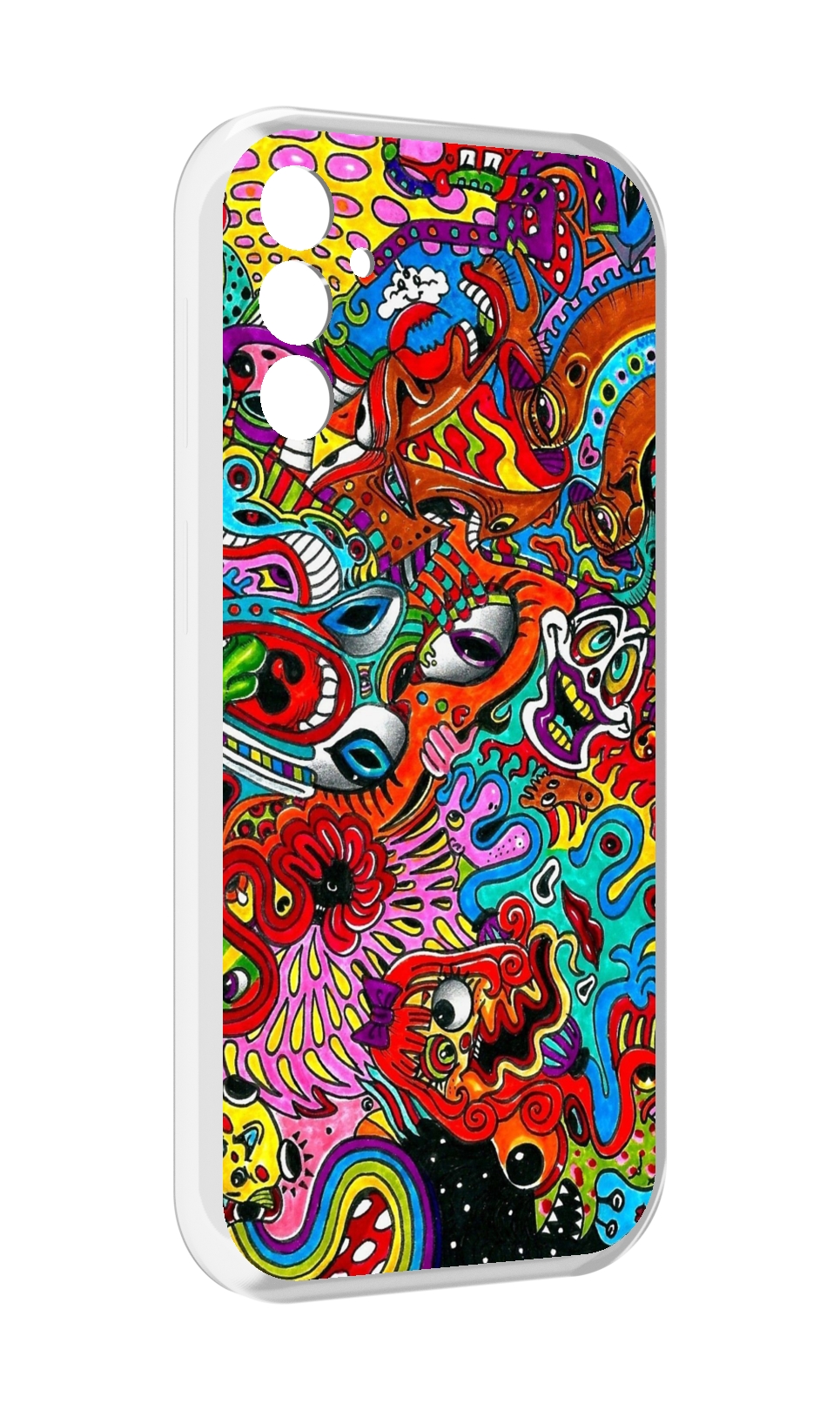 

Чехол MyPads разные абстракции яркие для Samsung Galaxy M13, Прозрачный, Tocco